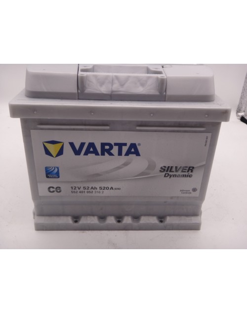 Baterie auto VARTA SILVER DYNAMIC 12V 52Ah 520A C6 552401 052